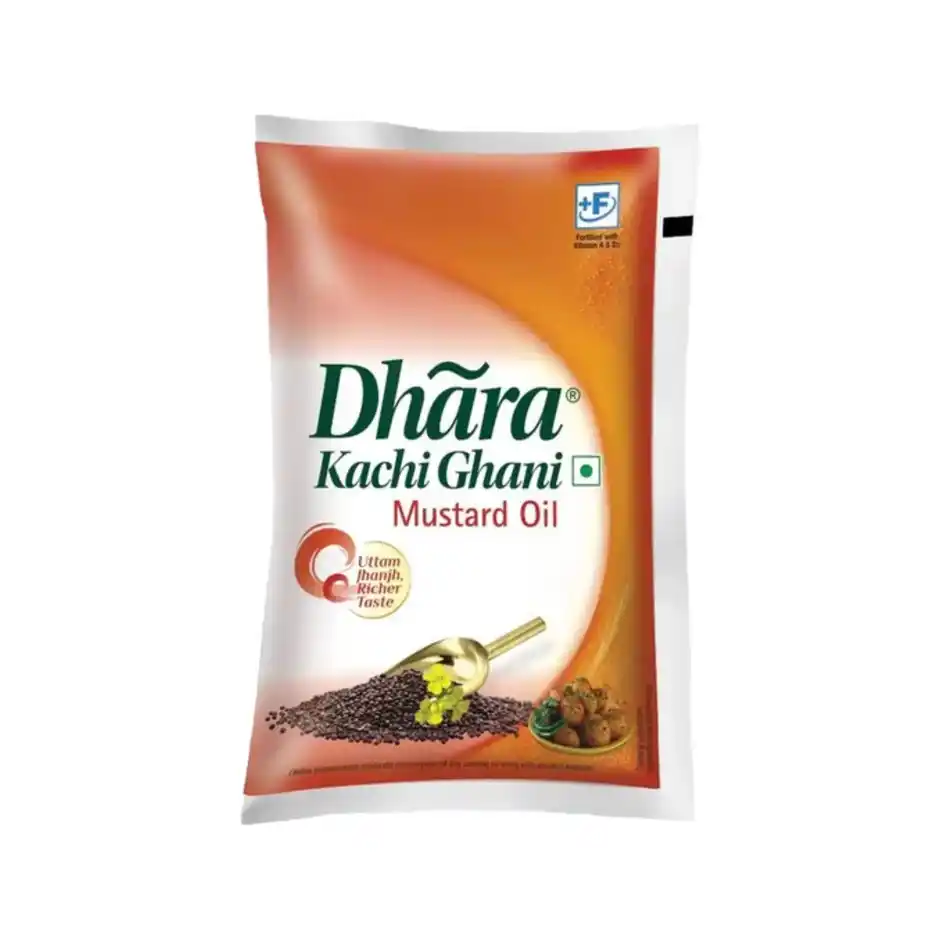 Dhara Kachhi Ghani Mustard Oil