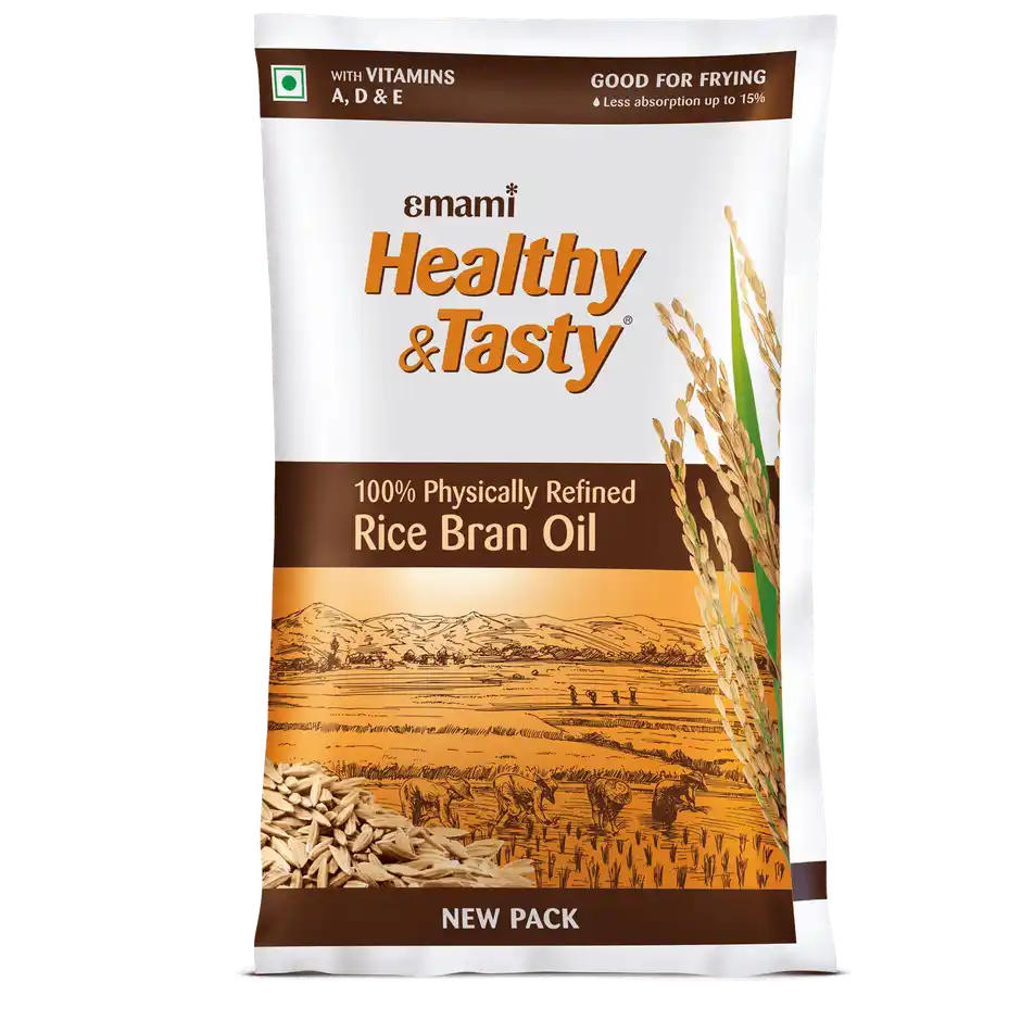 Emami Healthy and Tasty Refined Rice Bran Oil