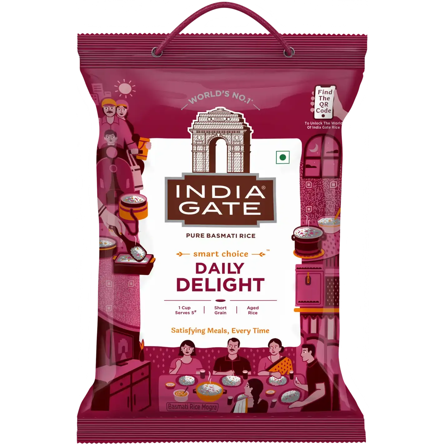 India Gate Daily Delight Basmati Rice