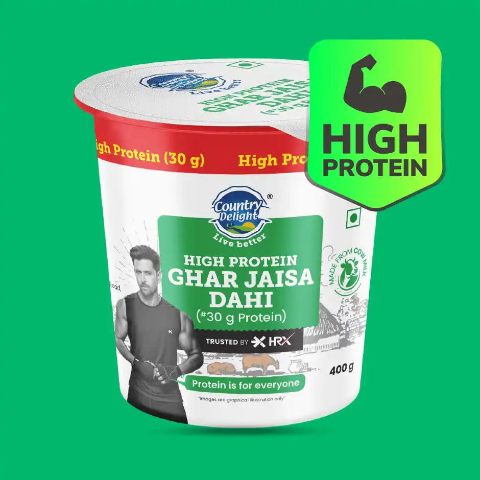 Country Delight Dahi 30g Protein