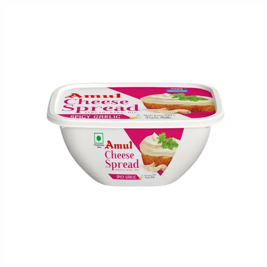 Amul Cheese Spread Spicy Garlic
