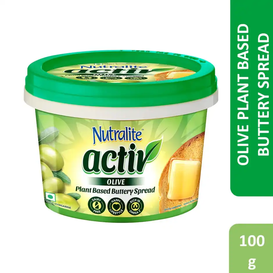 Nutralite Activ Plant Based Buttery Spread  Olive