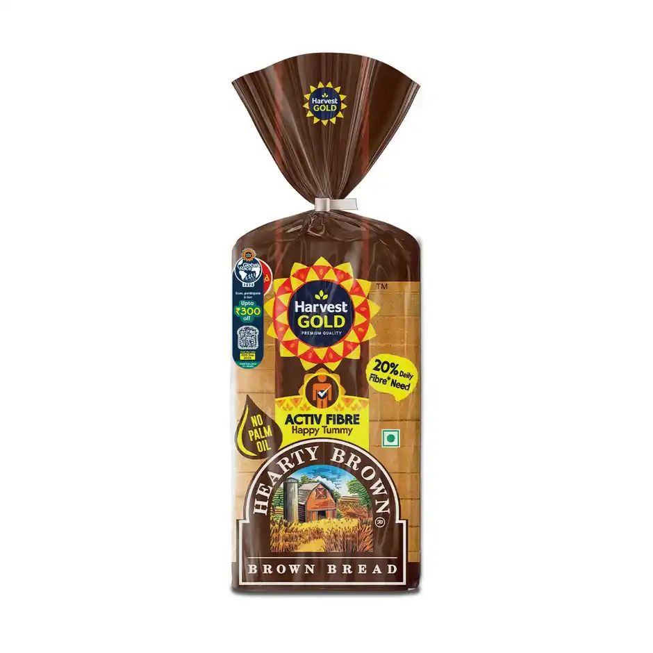 Harvest Gold  Hearty Brown Bread No trans Fat