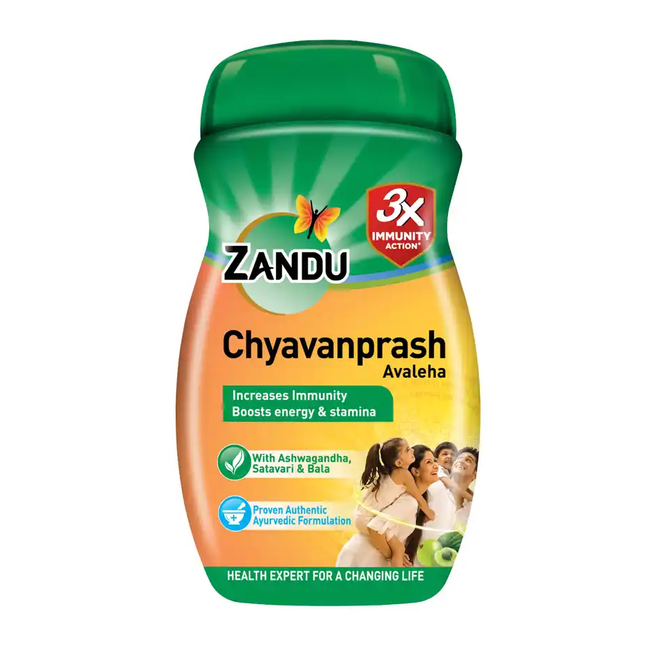 Zandu Chyawanprash Avaleha Enriched with 39 Vital Ayurvedic Herbs