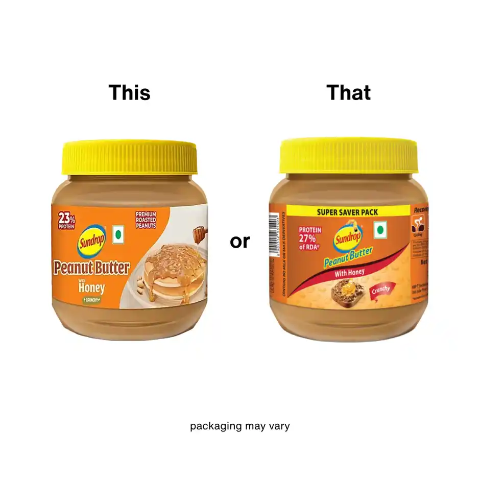Sundrop Peanut Butter With Honey  Crunchy
