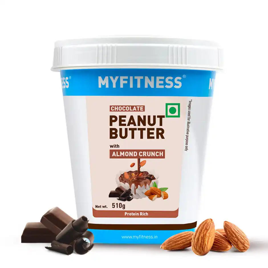MyFitness Chocolate Peanut Butter with Almond Crunch  High Protein