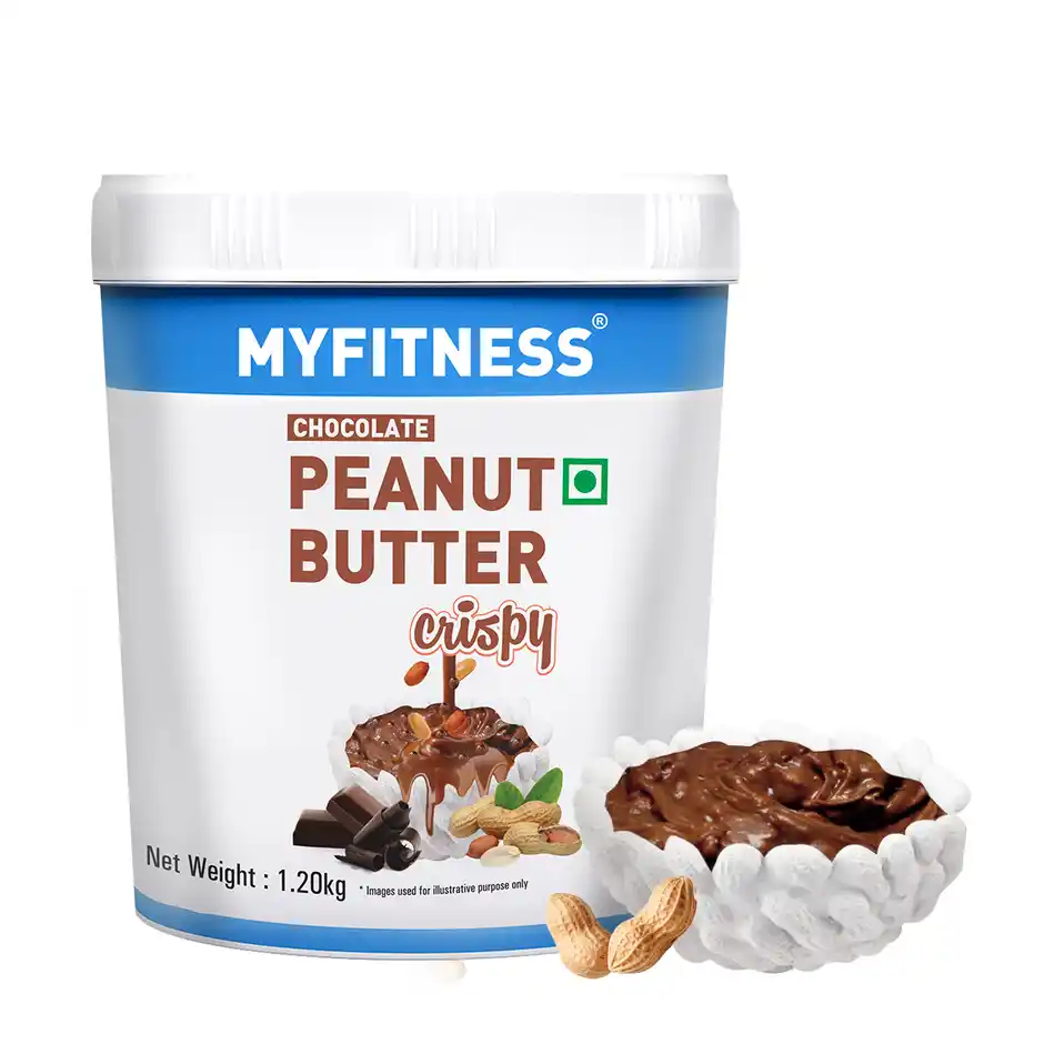 MyFitness Chocolate Peanut Butter Crispy Spread  High Protein