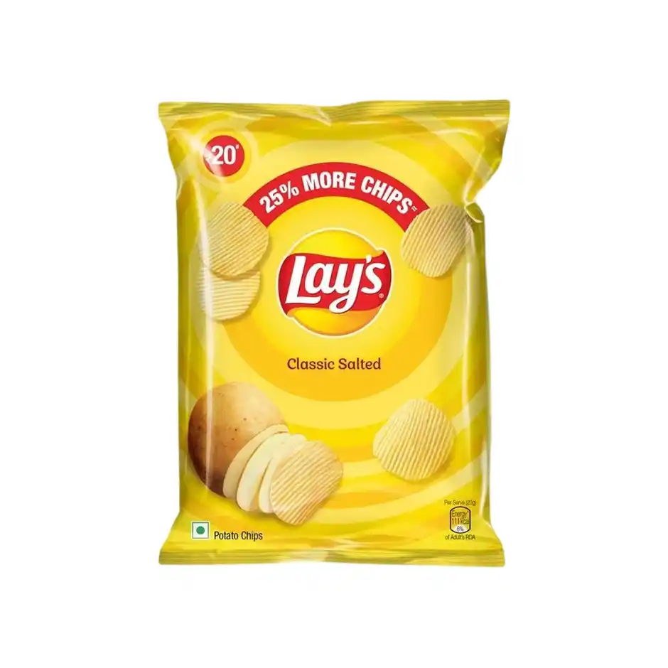 Lays Classic Salted Potato Chips  Crispy & Salty