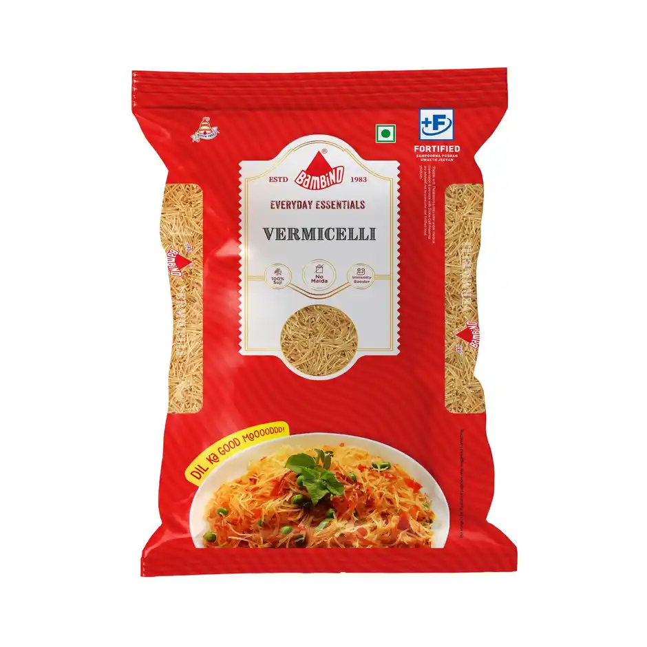 Bambino Regular Vermicelli Seviyan  Pure Suji  No Maida  Protein Rich