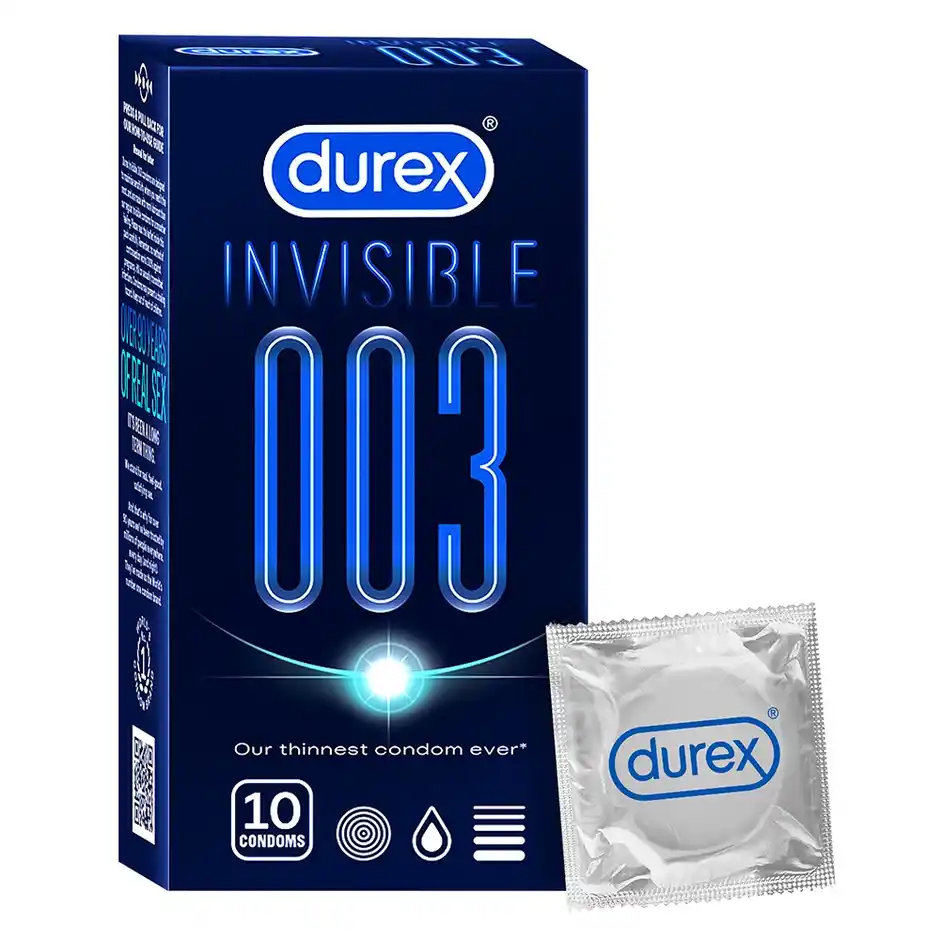 Durex Invisible 003 Condom  Ultra Thin Feel