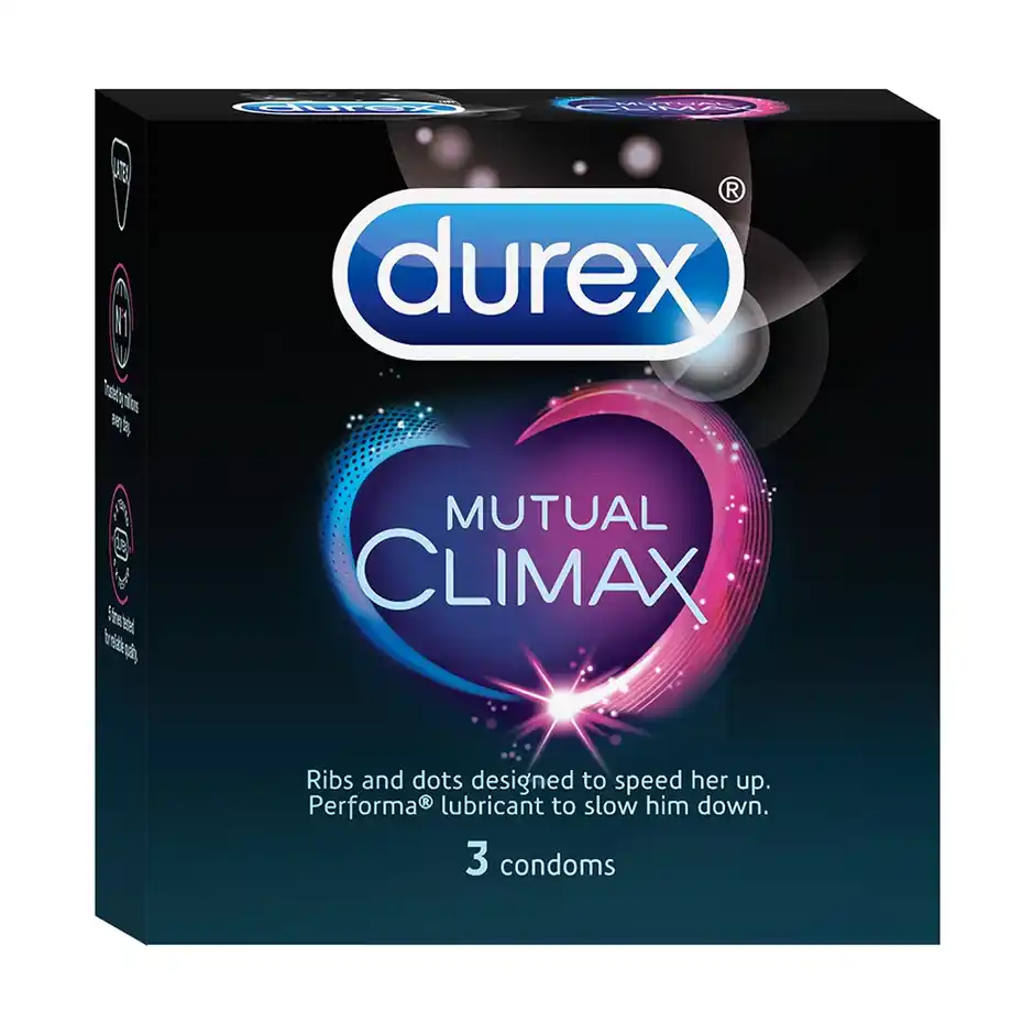 Durex Mutual Climax Condom  Long Lasting Dotted Condoms