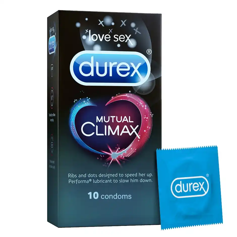 Durex Mutual Climax Condom  Long Lasting Dotted Condoms