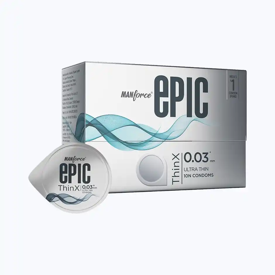 Manforce Epic Thinx Ultra Thin Condoms  Lightweight & Comfortable