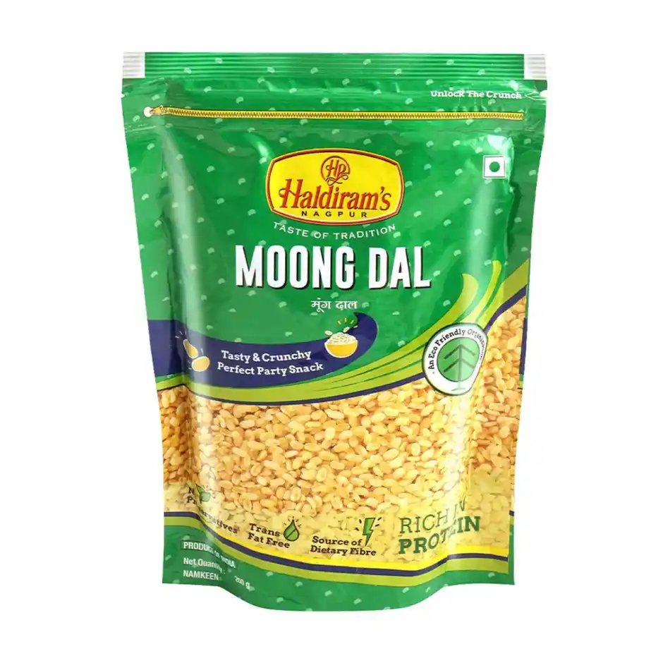 Haldirams Moong Dal  Crispy Fried Lentil Snack