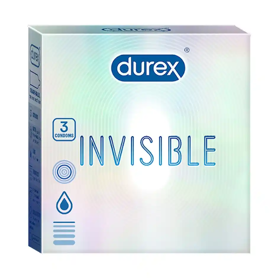 Durex Invisible Condom  Super Ultra Thin Condoms
