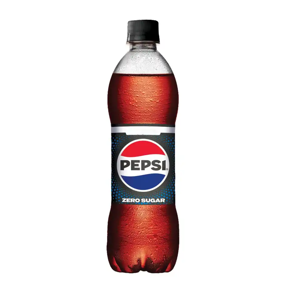 Pepsi Zero Sugar Soft Drink  Carbonated Beverage