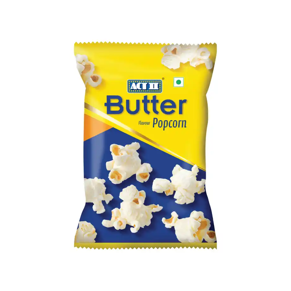 ACT II Ready To Eat Popcorn  Butter Flavour Onthego Snacks