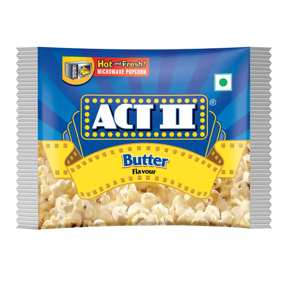 Act II Microwave Popcorn  Butter small pack Hot & Fresh in 3 mins