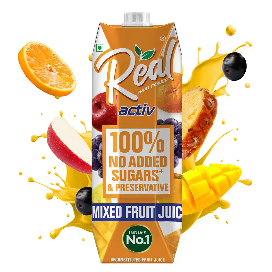 Dabur Real Activ Mixed Fruit Juice  Fruity & Refreshing