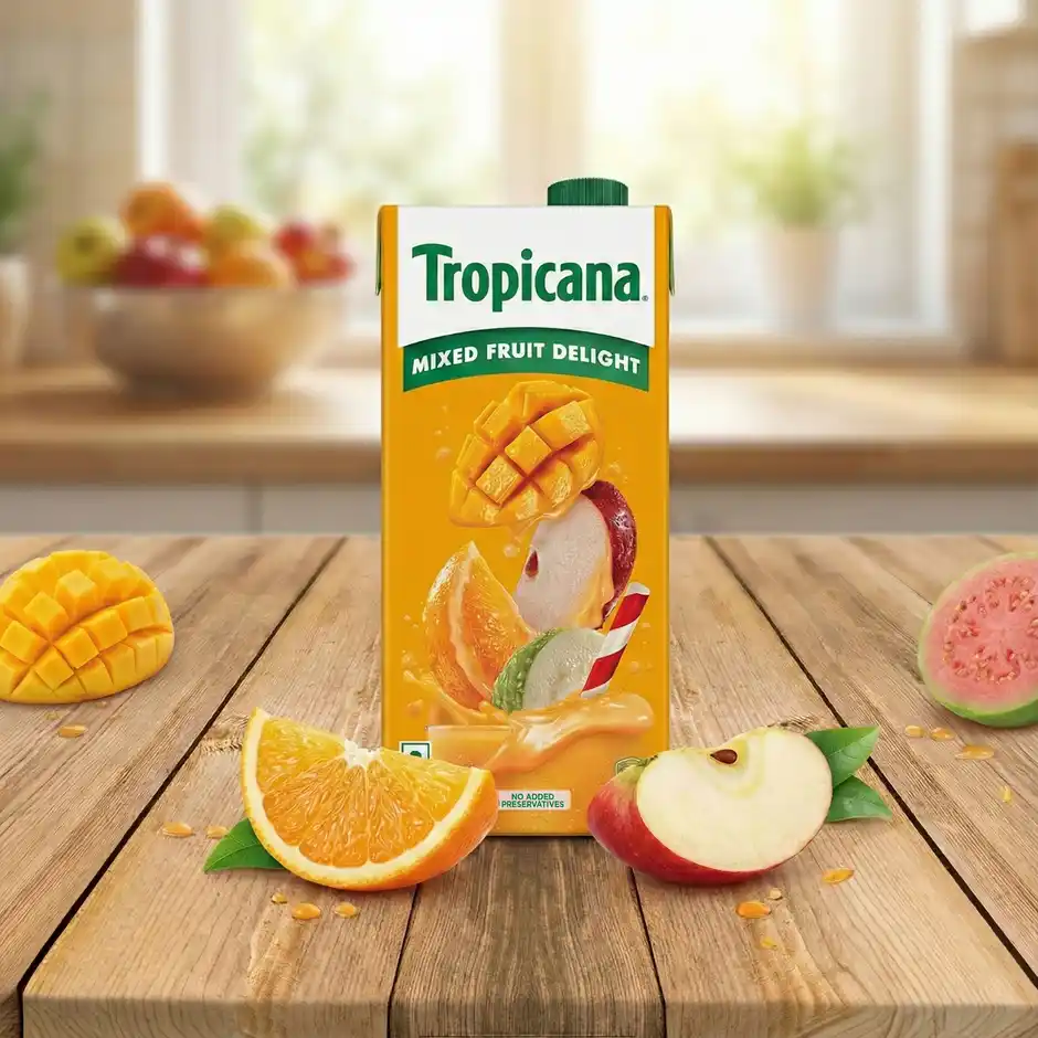 Tropicana Delight Mixed Fruit Juice  Fruity & Refreshing