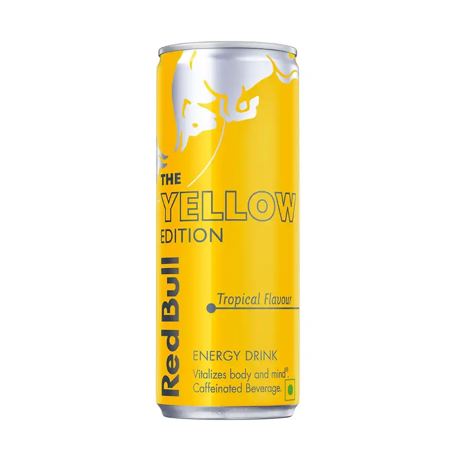Red Bull Yellow Edition Energy Drink  Energizing & Bold