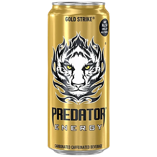 Predator Energy Drink  Carbonated Caffeinated Beverage