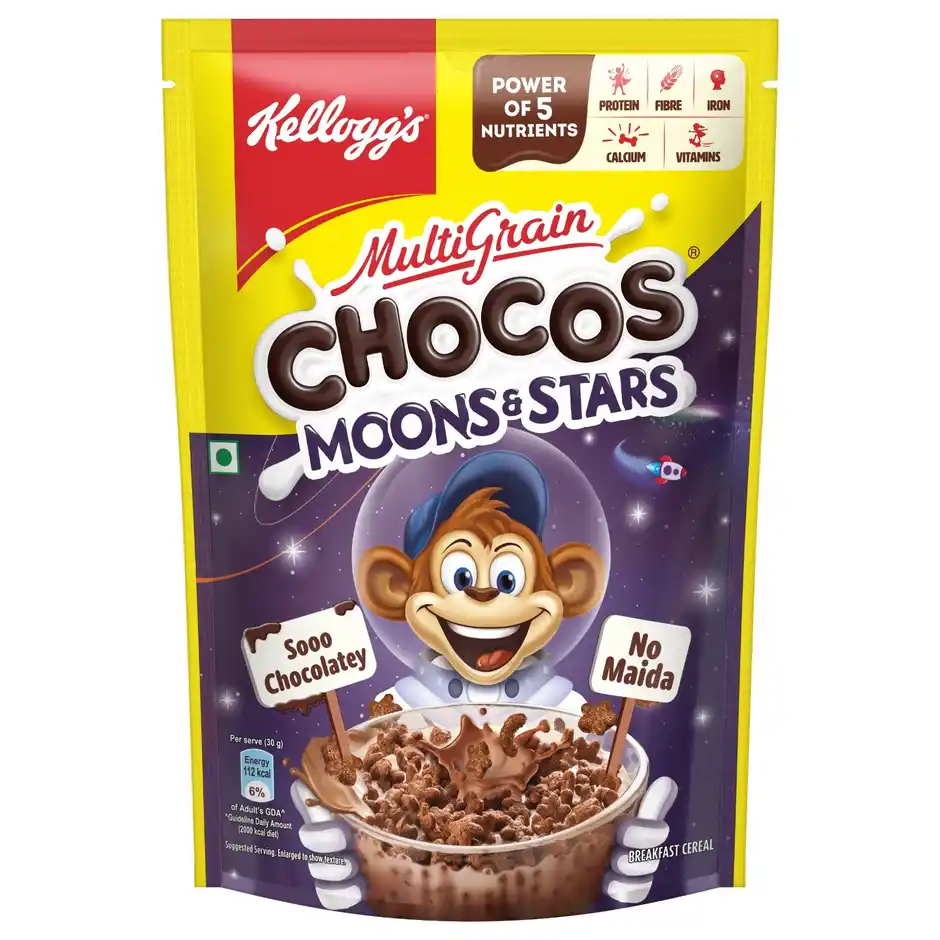 Kelloggs Multigrain Chocos Moons & Stars
