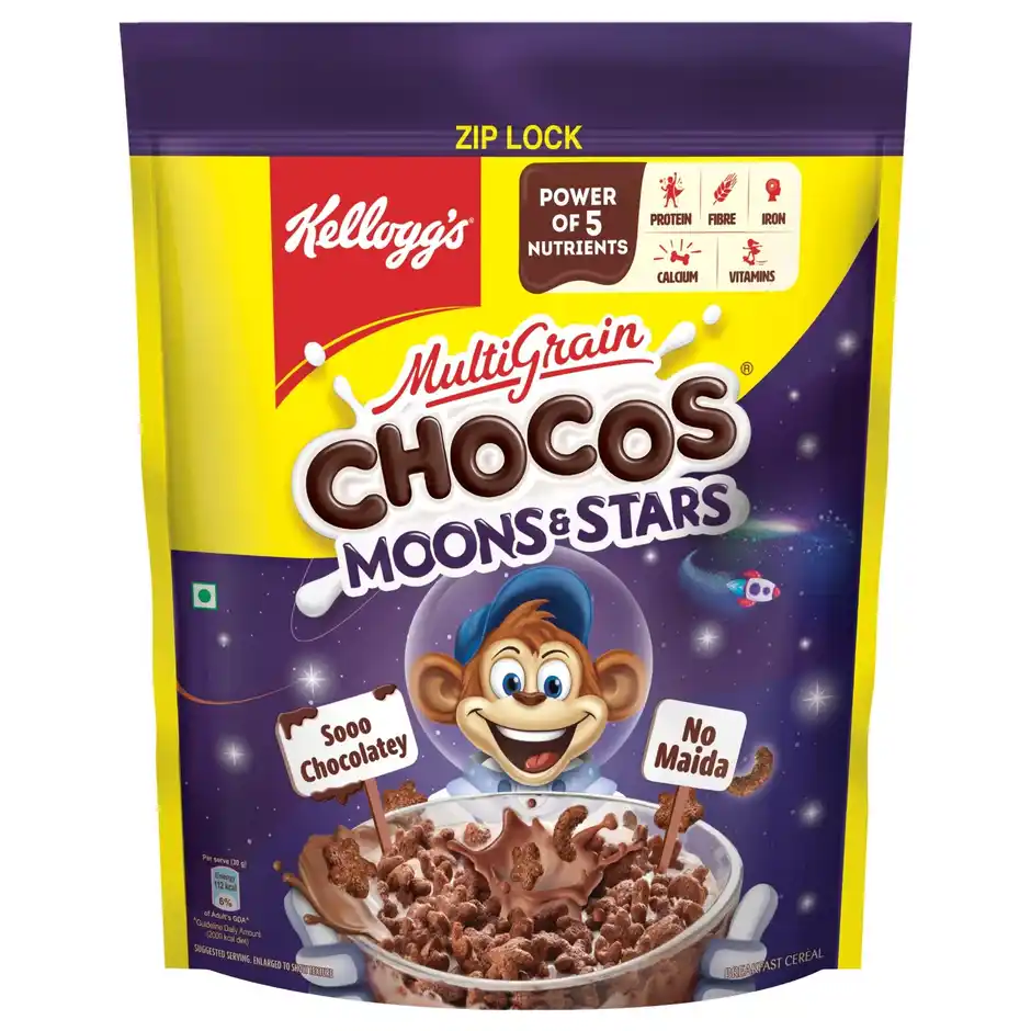Kelloggs Multigrain Chocos Moons & Stars