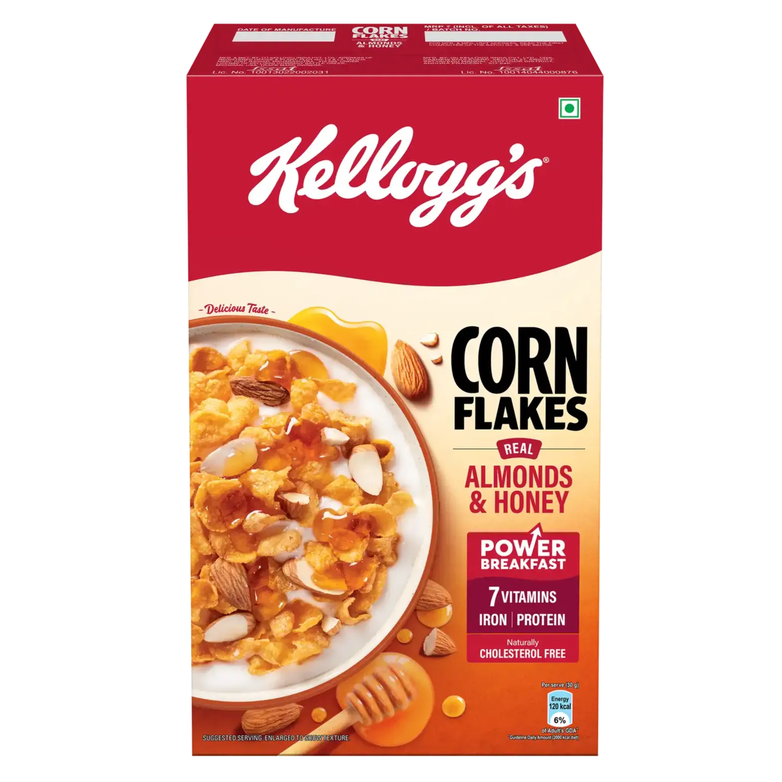 Kelloggs Almond and Honey Corn Flakes