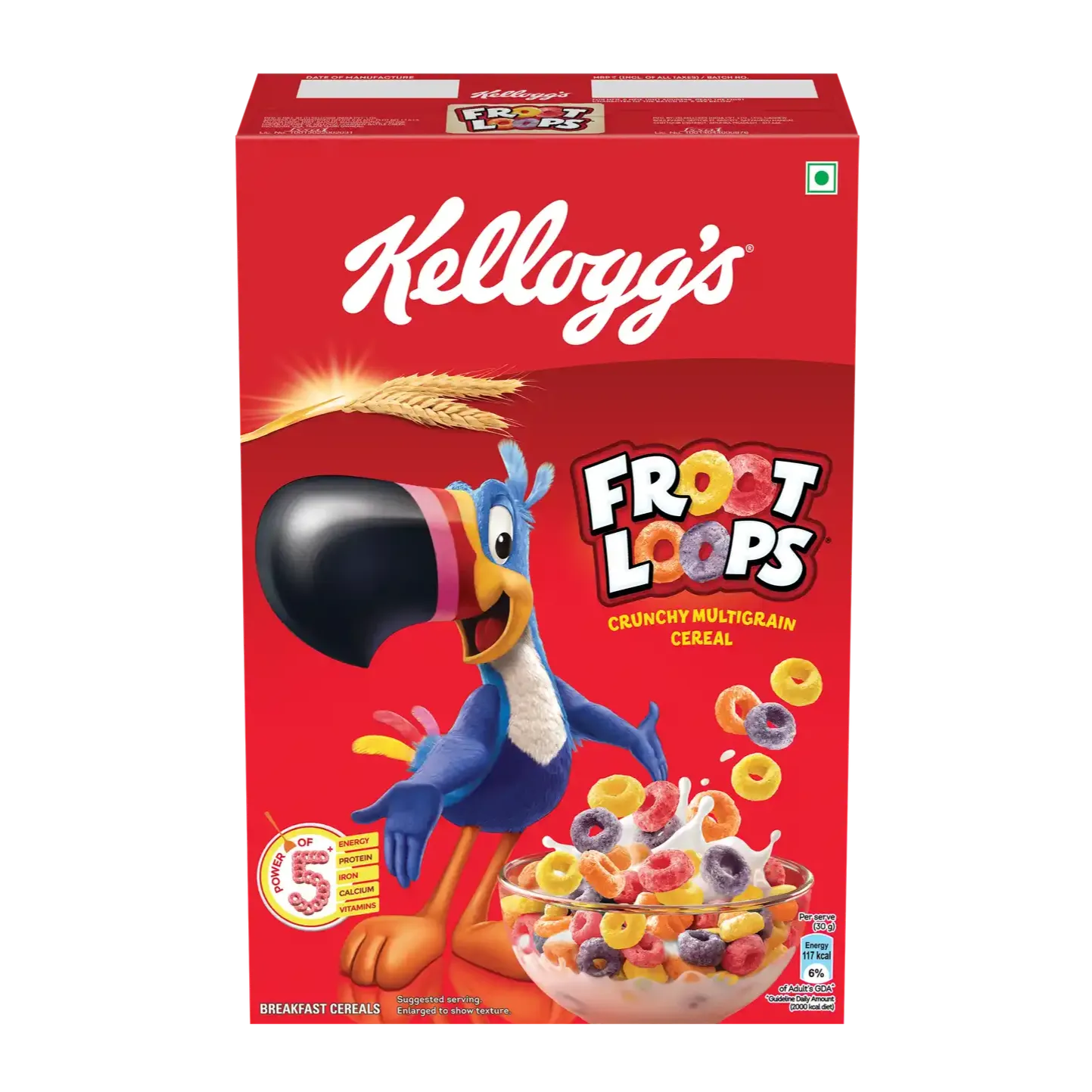 Kelloggs Froot Loops  Crunchy Multigrain Cereal