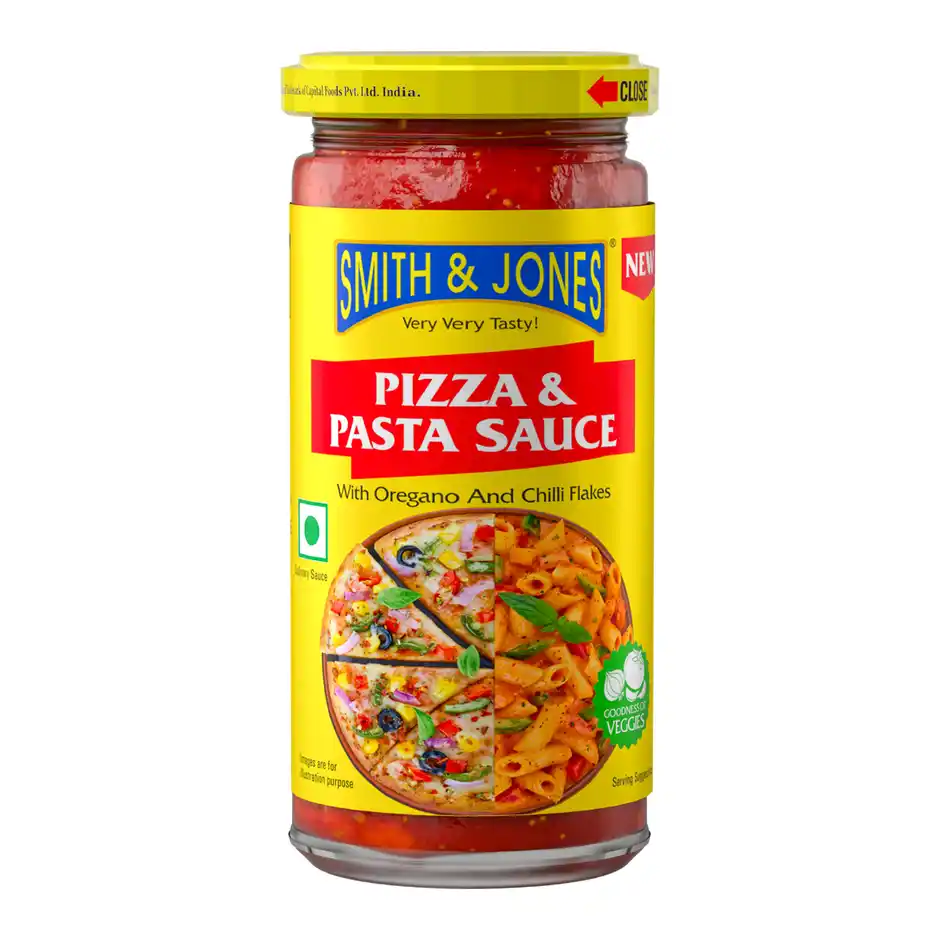 Smith & Jones Pizza and Pasta Sauce with Oregano Chilli Flakes