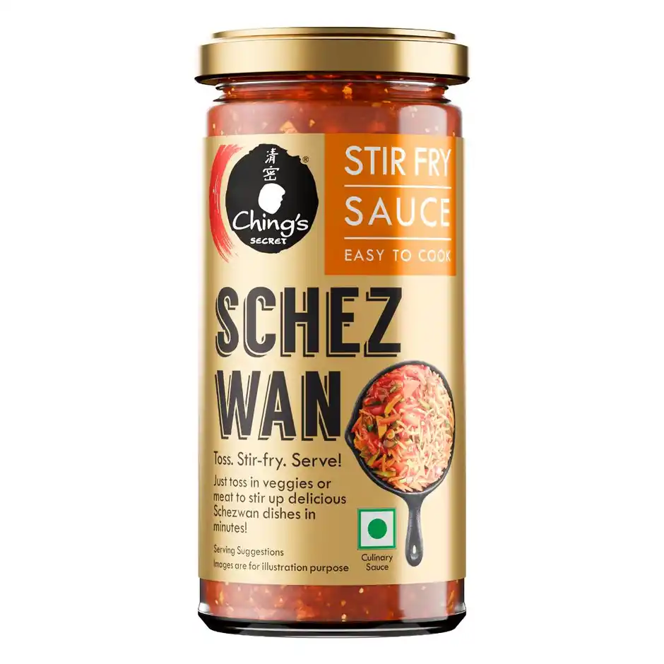 Chings Premium Schezwan Stir Fry Sauce Ready to Cook Sauce No Added Colour No MSG