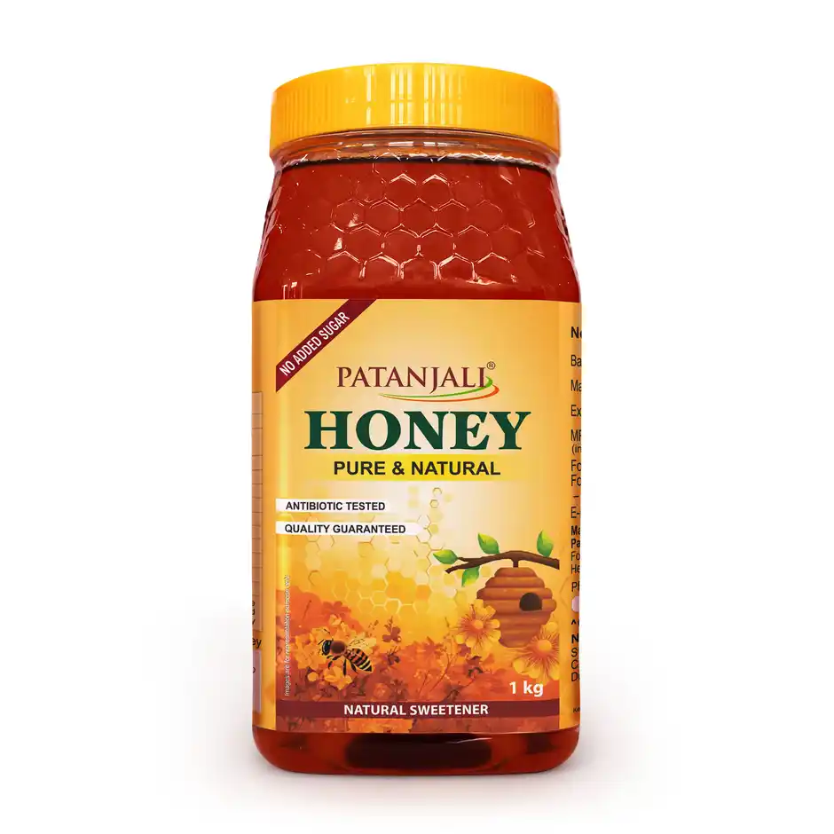 Patanjali Honey  Natural Shahed  No Added Sugar Sahad