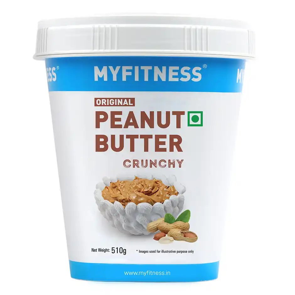 MyFitness Original Peanut Butter Crunchy Spread  High Protein