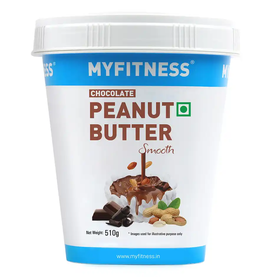 MyFitness Chocolate Peanut Butter Smooth Spread  High Protein