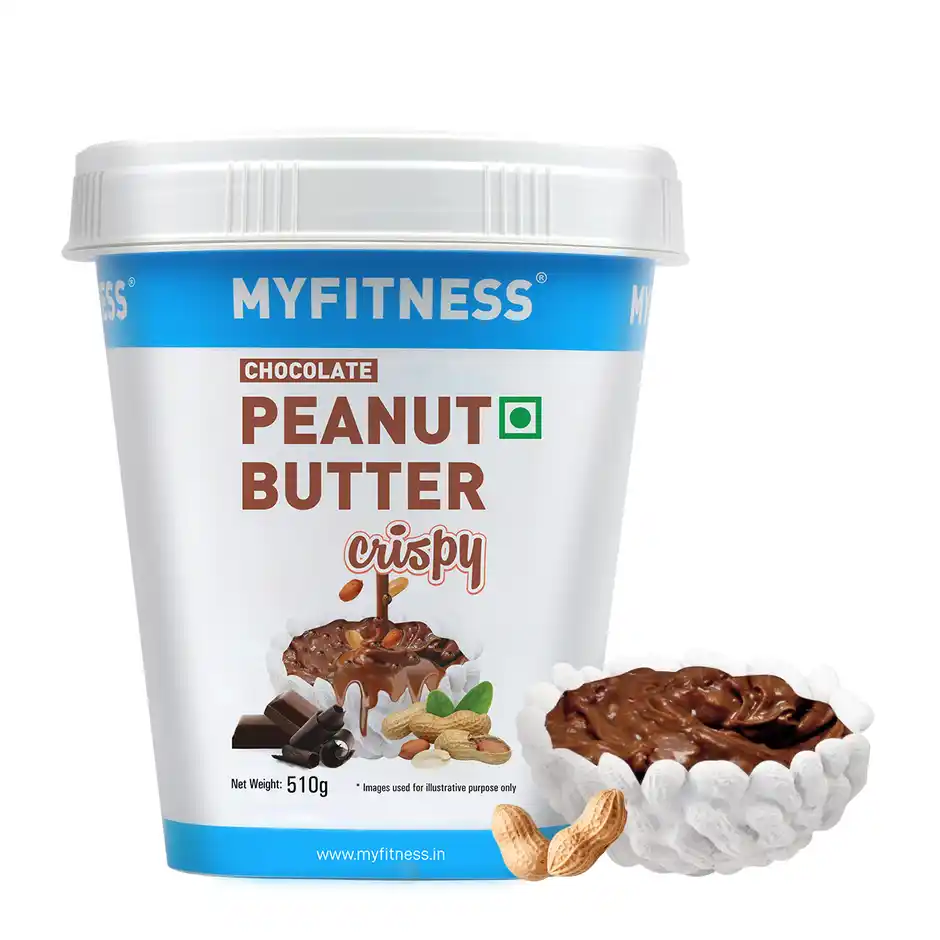 MyFitness Chocolate Peanut Butter Crispy Spread  High Protein