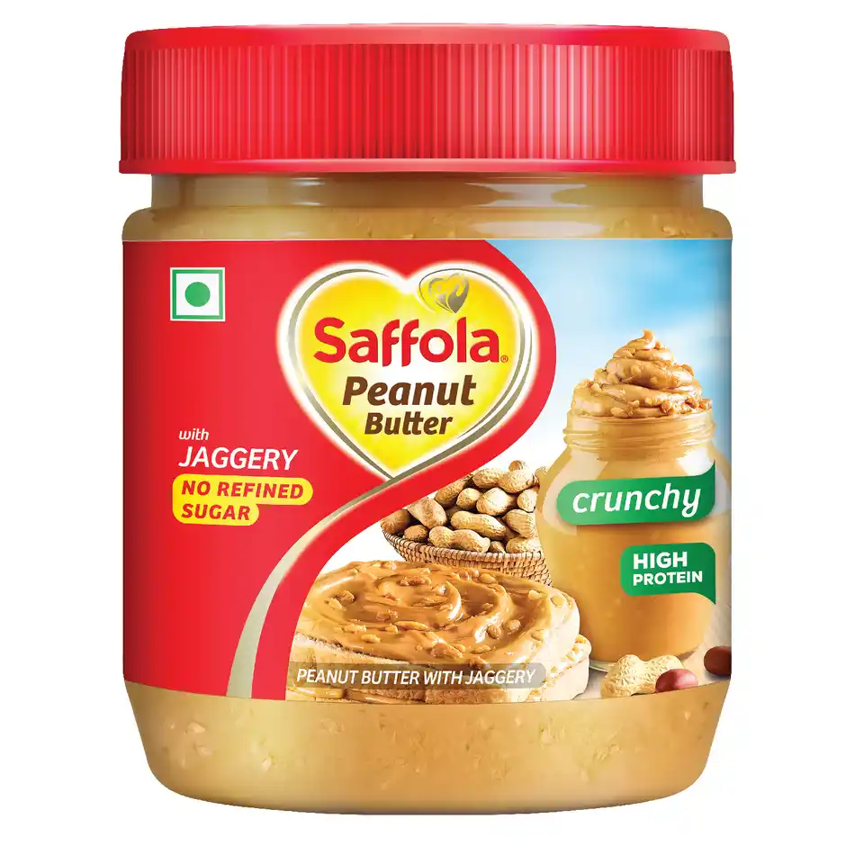 Saffola Peanut Butter with Jaggery Crunchy