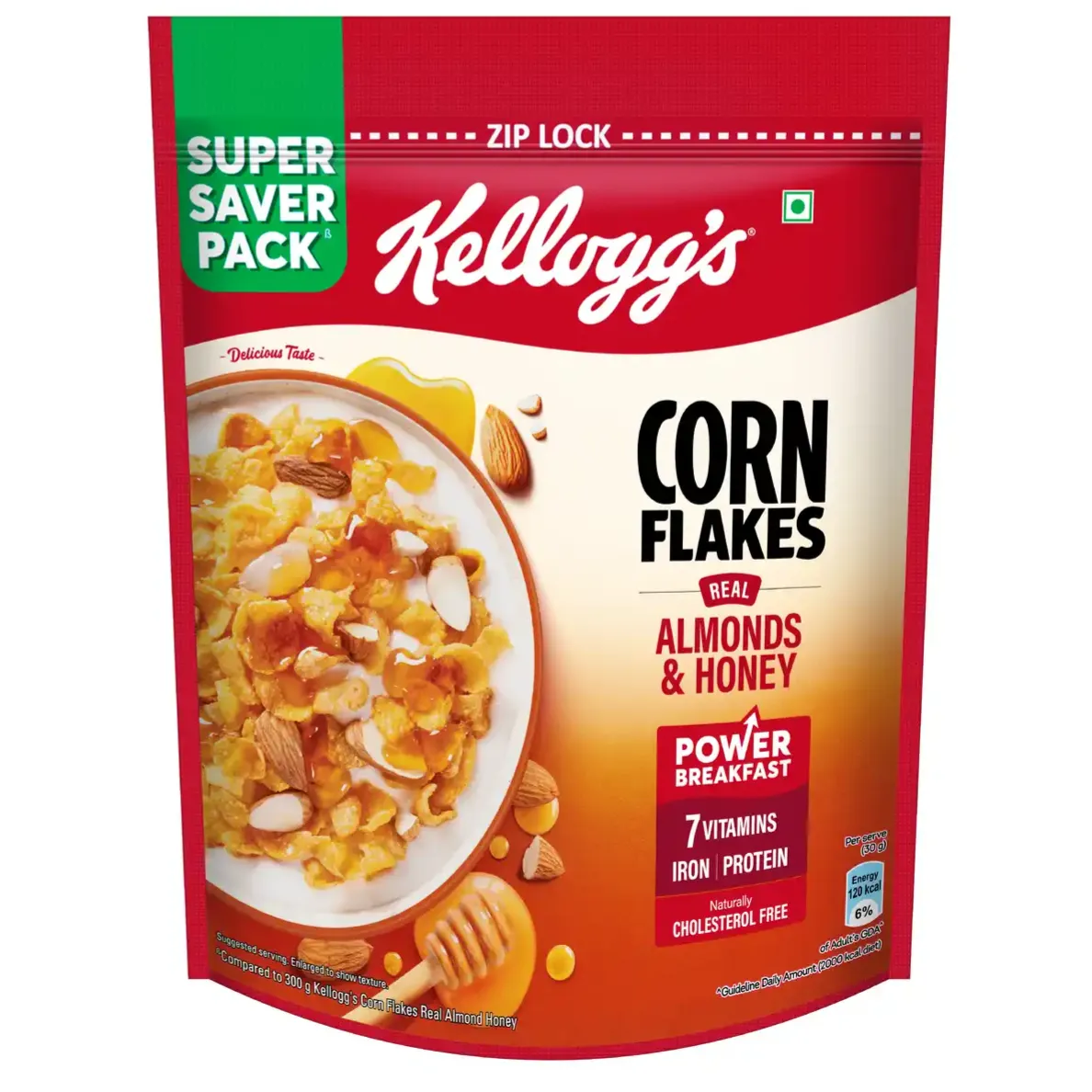 Kelloggs Almond and Honey Corn Flakes
