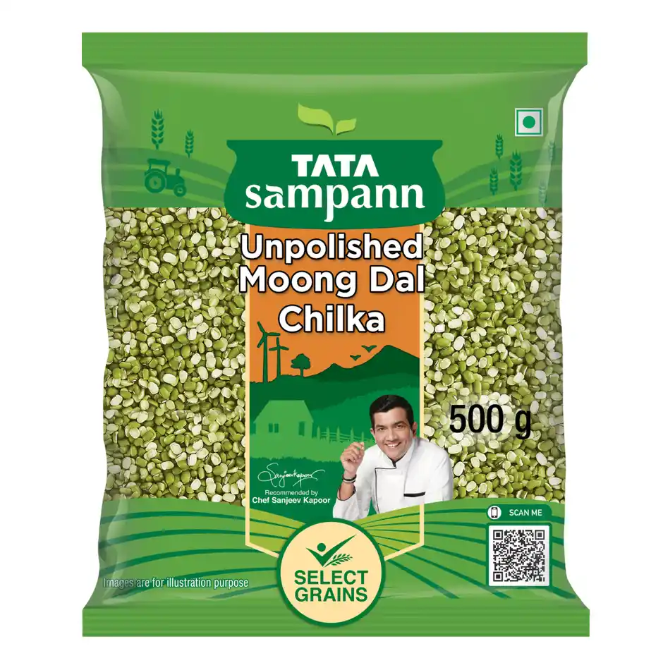 Tata Sampann Unpolished Moong Chilka