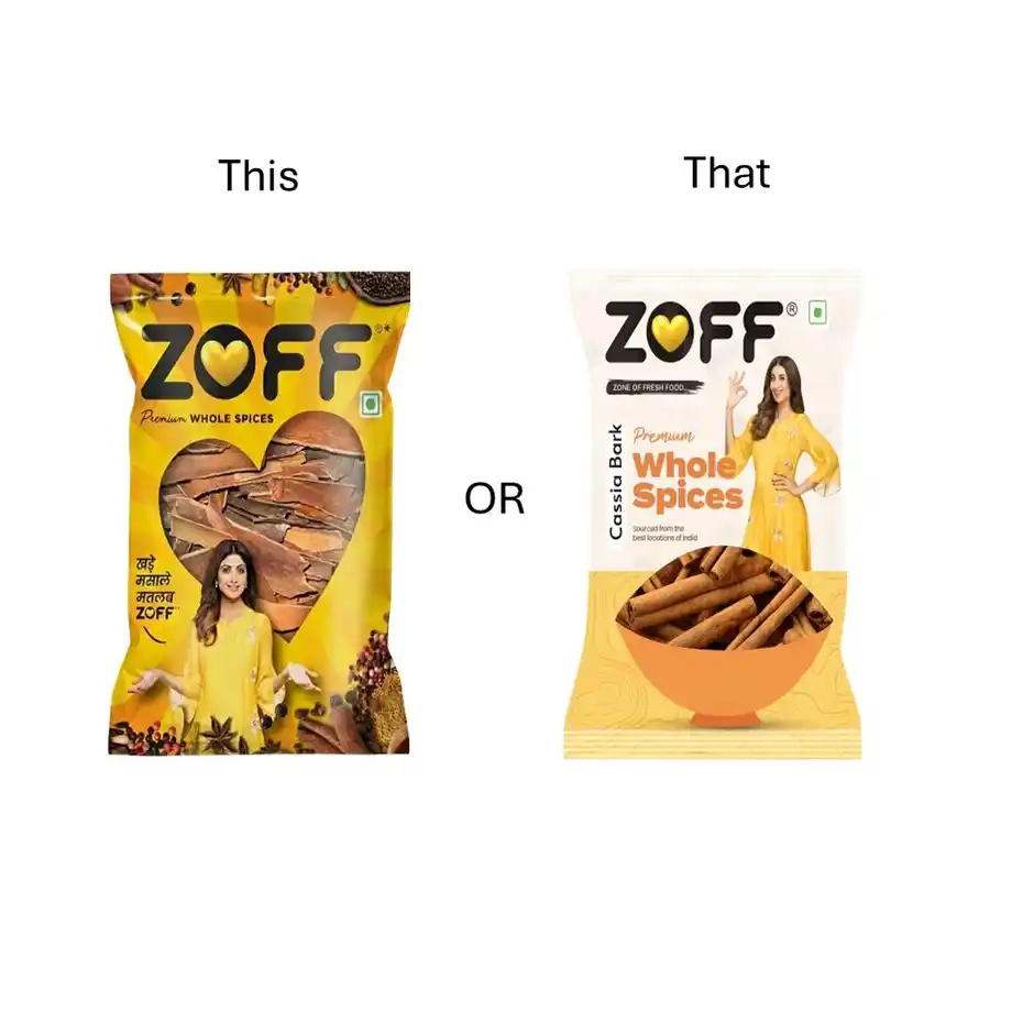 ZOFF Cassia Bark  Dalchini Sticks