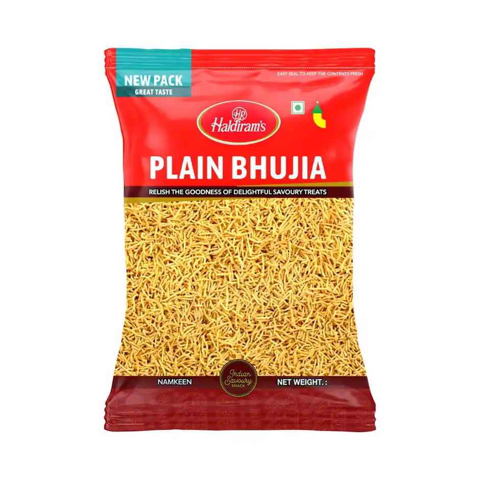 Haldirams Plain Bhujia  Savory Snack
