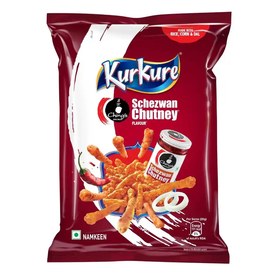 Kurkure Namkeen Schezwan Chutney Flavour