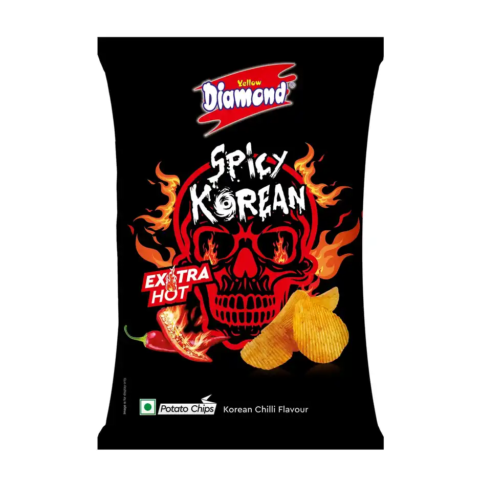 Yellow Diamond Spicy Korean Chips