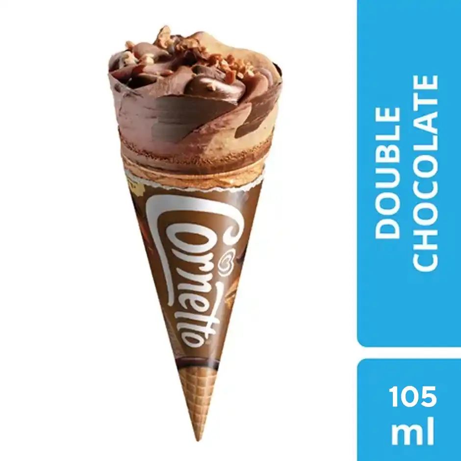 Kwality Walls Cornetto Double Chocolate Cone