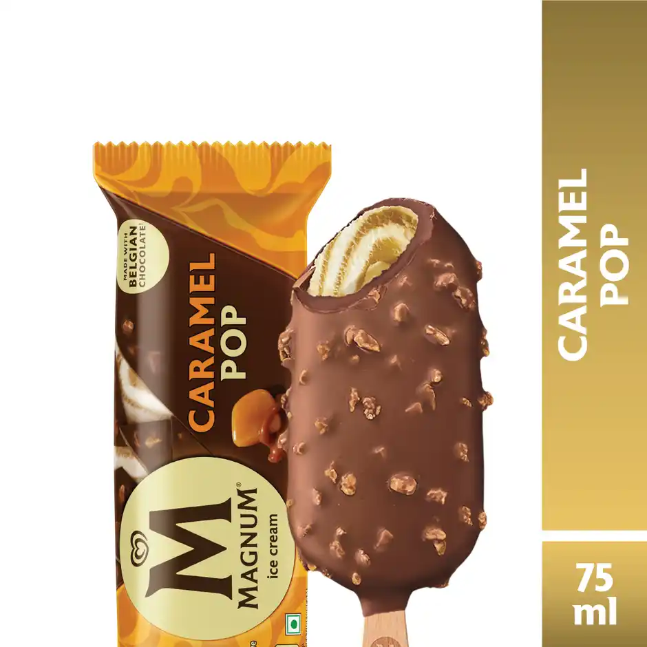 Kwality Wall Magnum Caramel Pop Ice Cream Stick