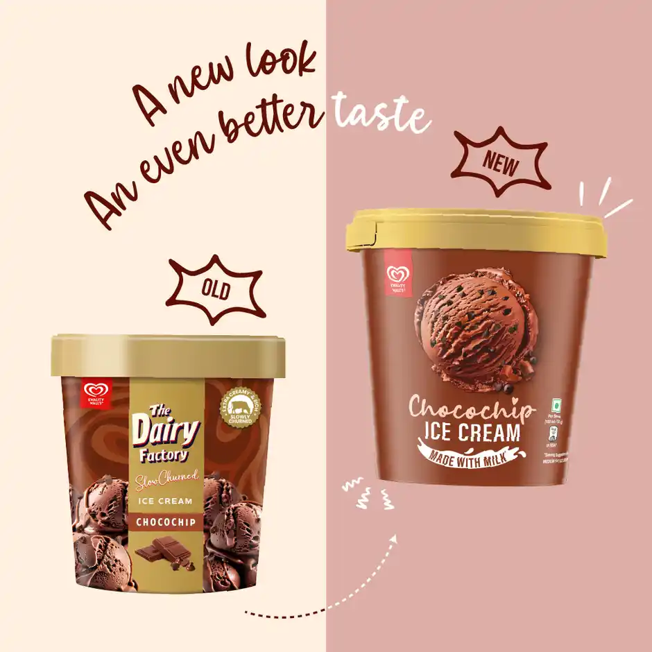 Kwality Walls Chocochip Ice Cream Tub