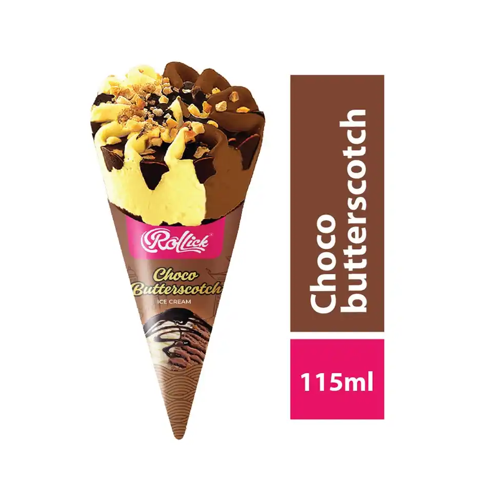 Rollick Choco Butterscotch Cone