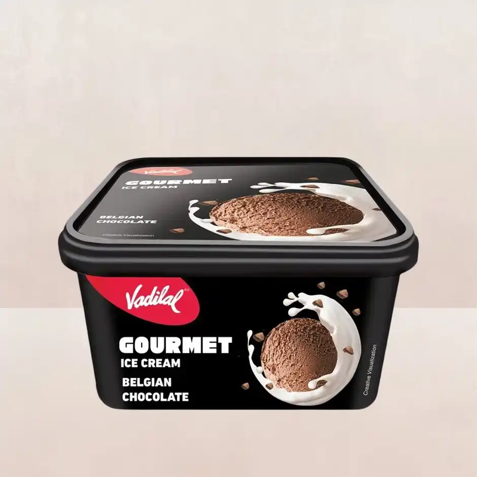 Vadilal Belgian Chocolate Ice Cream Tub