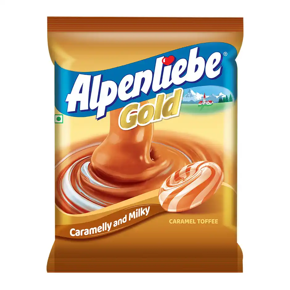 Alpenliebe Gold More Caramelly More Tasty Toffee Pouch