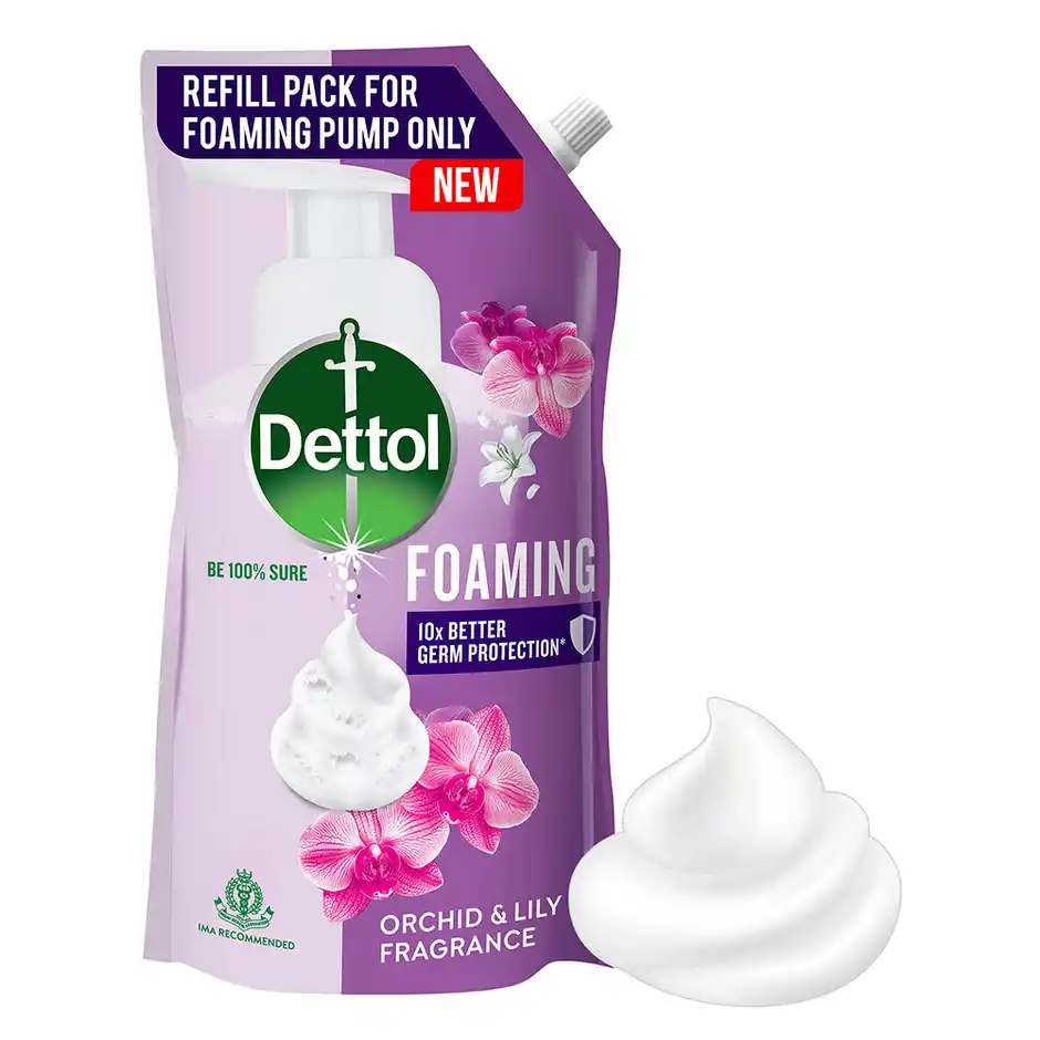 Dettol Orchid and Lily Foaming Handwash